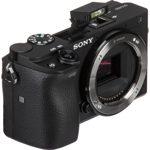 Sony A6400 front and side