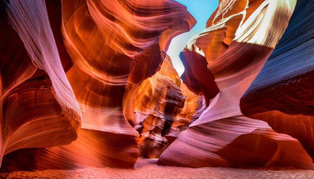 Reservation's National Park Unveiling the Breathtaking Views of Lower Antelope Canyon and Corkscrew Slot Canyon in the Navajo Reservation's National Park