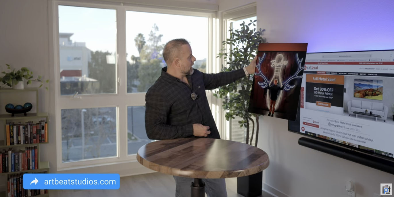 artbeat studios metal print review front